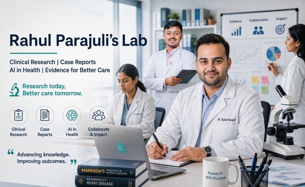 Rahul Parajuli's Lab — Clinical Research, Case Reports, AI in Health, Evidence for Better Care